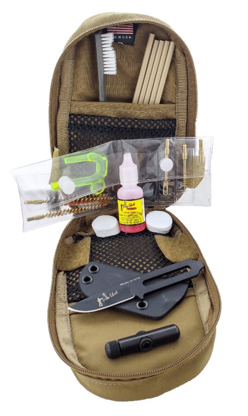 PROSHOT 5.56MM/.223 CAL. AR15/M4/M16 COYOTE MOLLE KIT WITH SERMON KNIFE TOOL MCOY-5.56-KT - 556 Black Friday Promotion